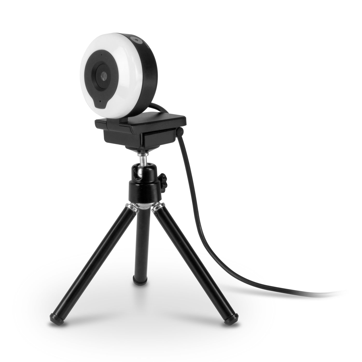 LIVE 2K HD Ring Light Webcam with Tripod | Aluratek